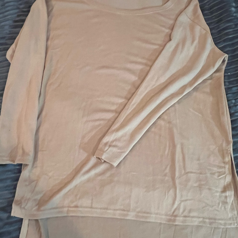 Tan oversized sweater size medium